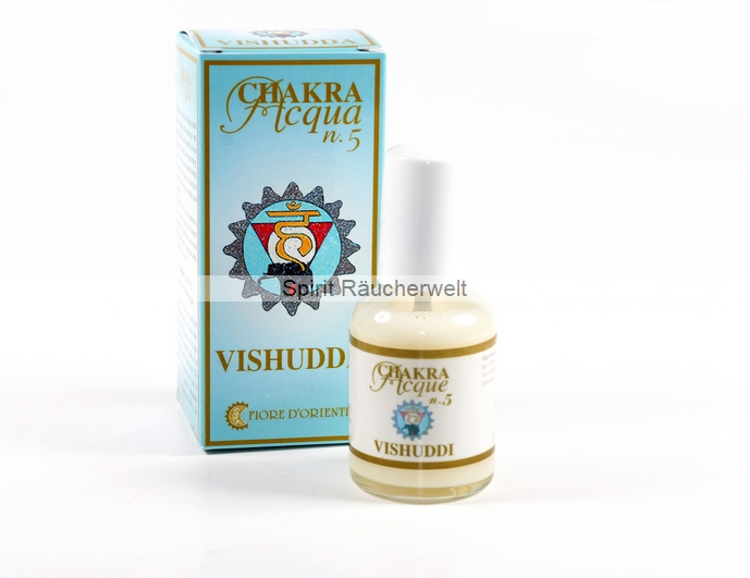 5. Chakra - Halschakra - Aura Spray 50ml - Fiore d Oriente - 100% natürliche Zutaten