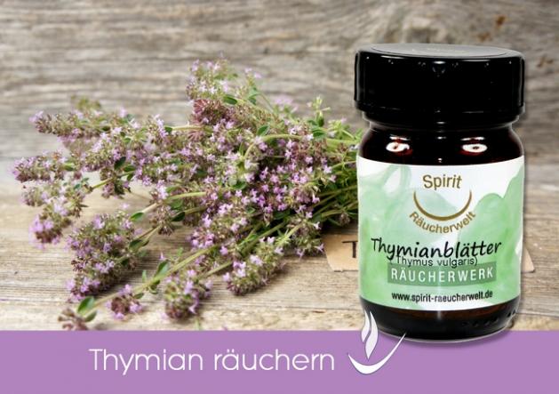 Thymian - heimisches Räucherwerk
