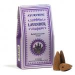 Ayurvedic Lavendel Rückfluss - Backflow Räucherkegel